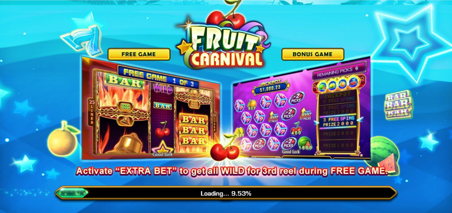 Magic city 777 Fruit Carnival